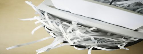 Alternativas a las destructoras de papel