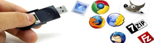 Aplicaciones portables en un pendrive