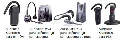 Auriculares inalambricos monoaurales