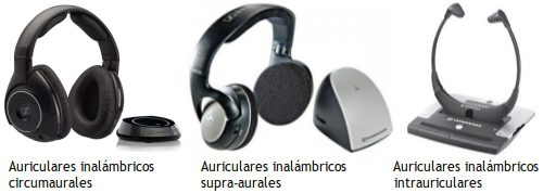 Auriculares inalambricos para TV