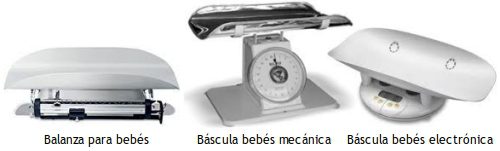 bascula para bebes