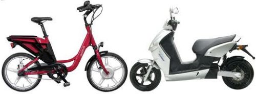 Bicicleta electrica o ciclomotor electrico