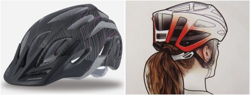 Casco ciclista para chicas Specialized Andorra