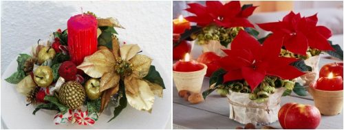 Centros de mesa para Navidad Centros de mesa para Navidad