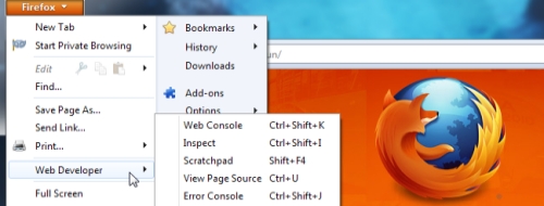 Desarrollo web con Firefox