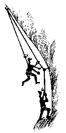 Escalar descuelgue diagonal