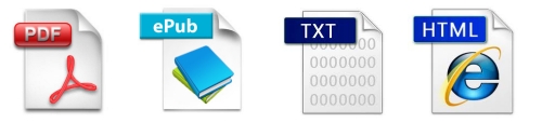 Formatos de ebooks Formatos de ebooks
