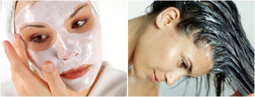Mascarillas para la piel y el cabello