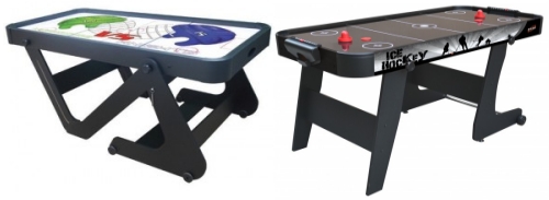 Mesas de air hockey plegables
