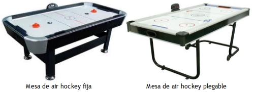 Mesas de air hockey