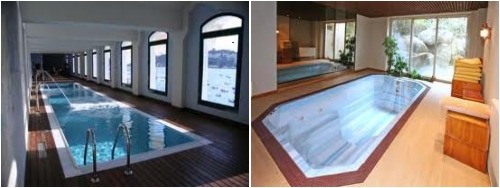 Piscinas climatizadas con la calefaccion de la casa