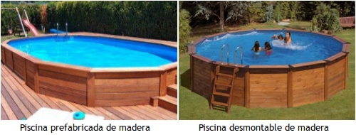 piscinas de madera