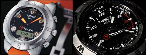 Relojes deportivos con pantalla tactil Tissot Touch