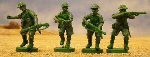 Soldados de plastico