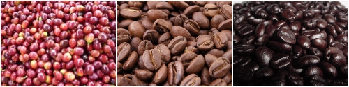 Tueste del cafe