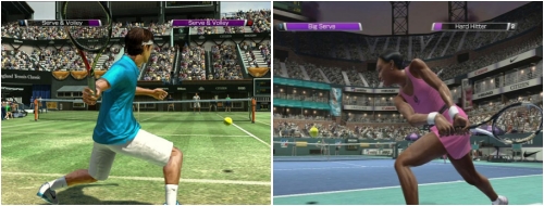 Videojuego de tenis Virtua Tennis